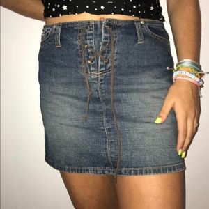 Denim skirt